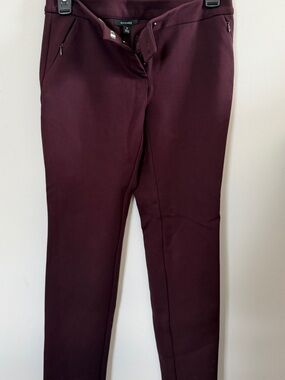 Alfani Men's Dark Burgundy Stretch Chinos